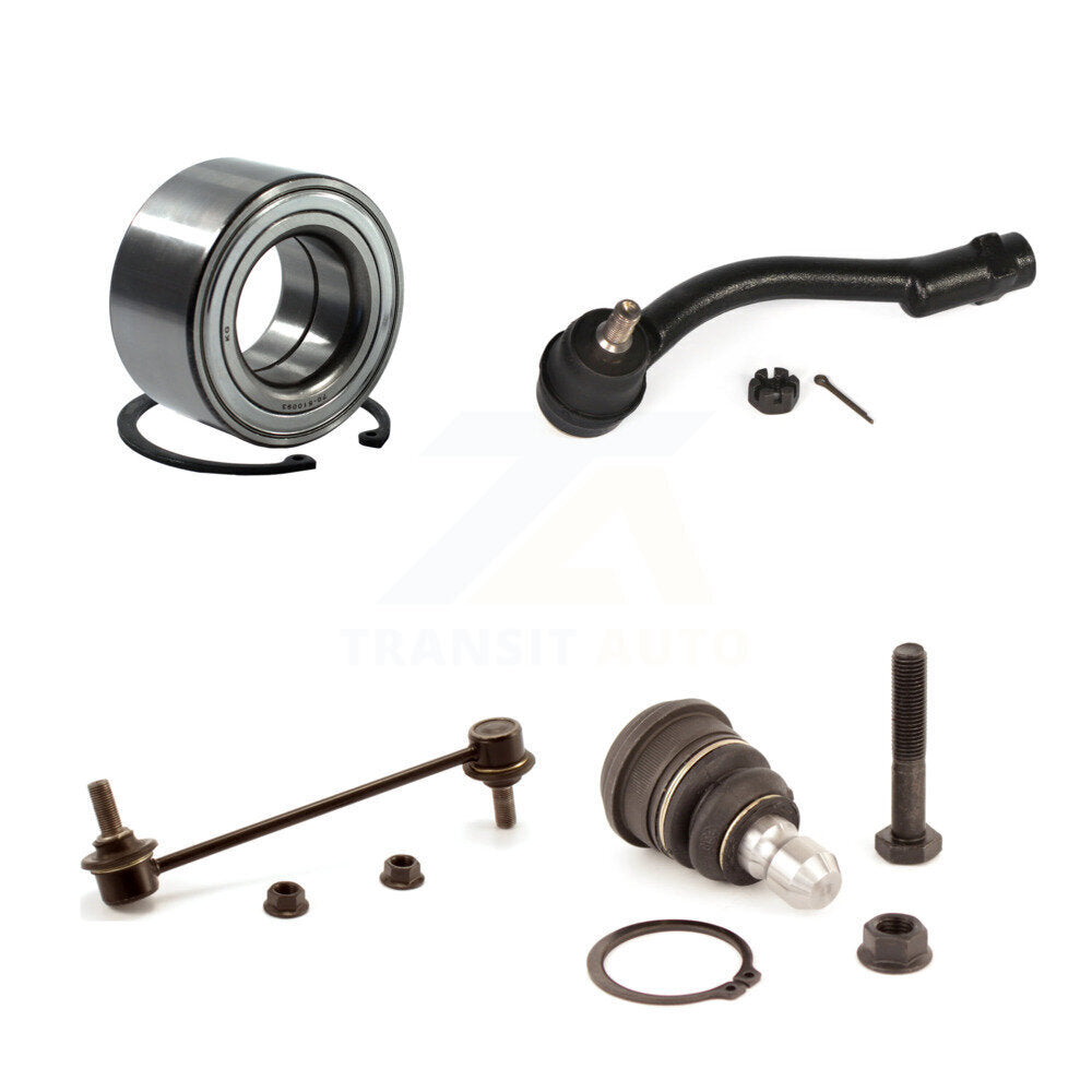 Kit de biellette de direction et de liaison extérieure, roulement avant gauche, Joint à rotule inférieur, pour Kia Soul 10-13
