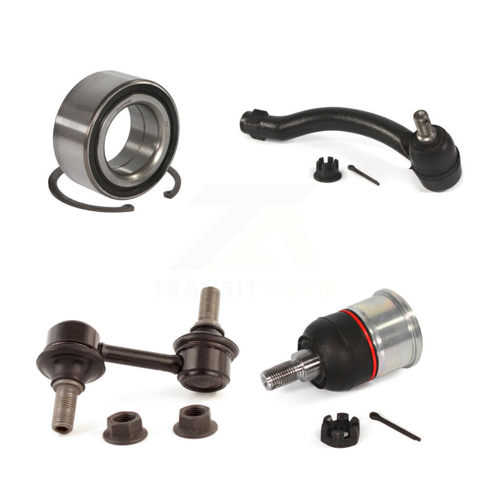 Kit de biellette de direction et de liaison extérieure, roulement avant gauche, Joint à rotule inférieur, pour Acura TL 09-14