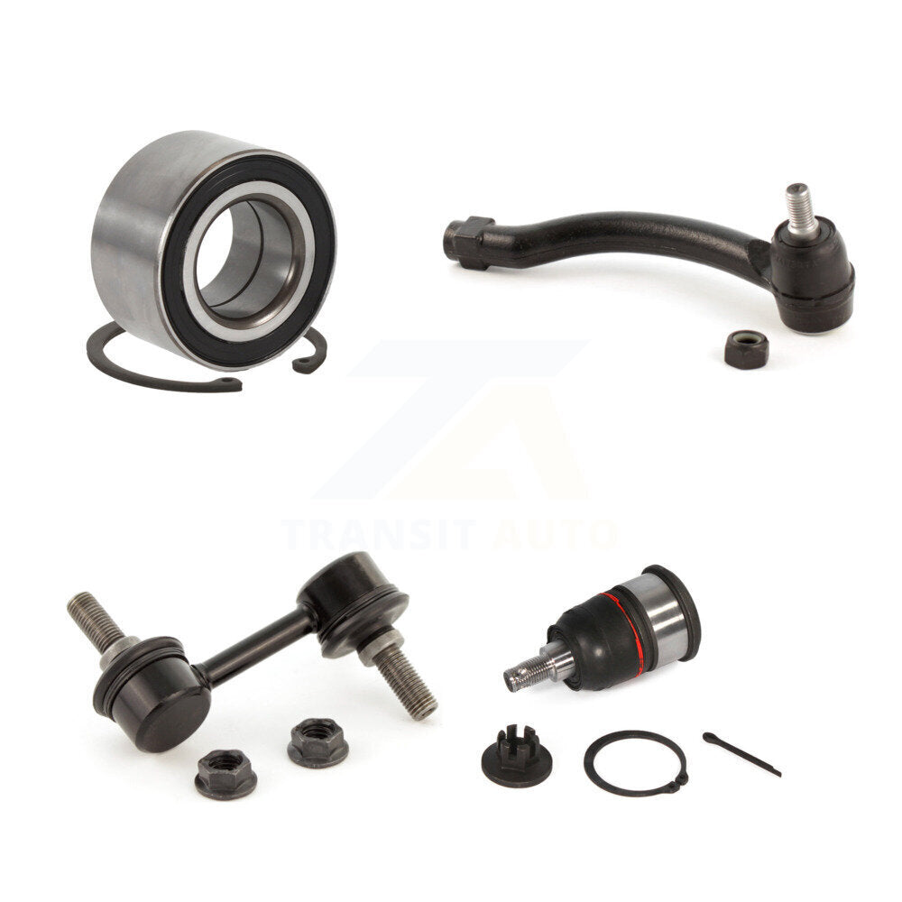Kit de biellette de direction et de liaison extérieure, roulement avant gauche, Joint à rotule inférieur, pour Acura TL 04-06