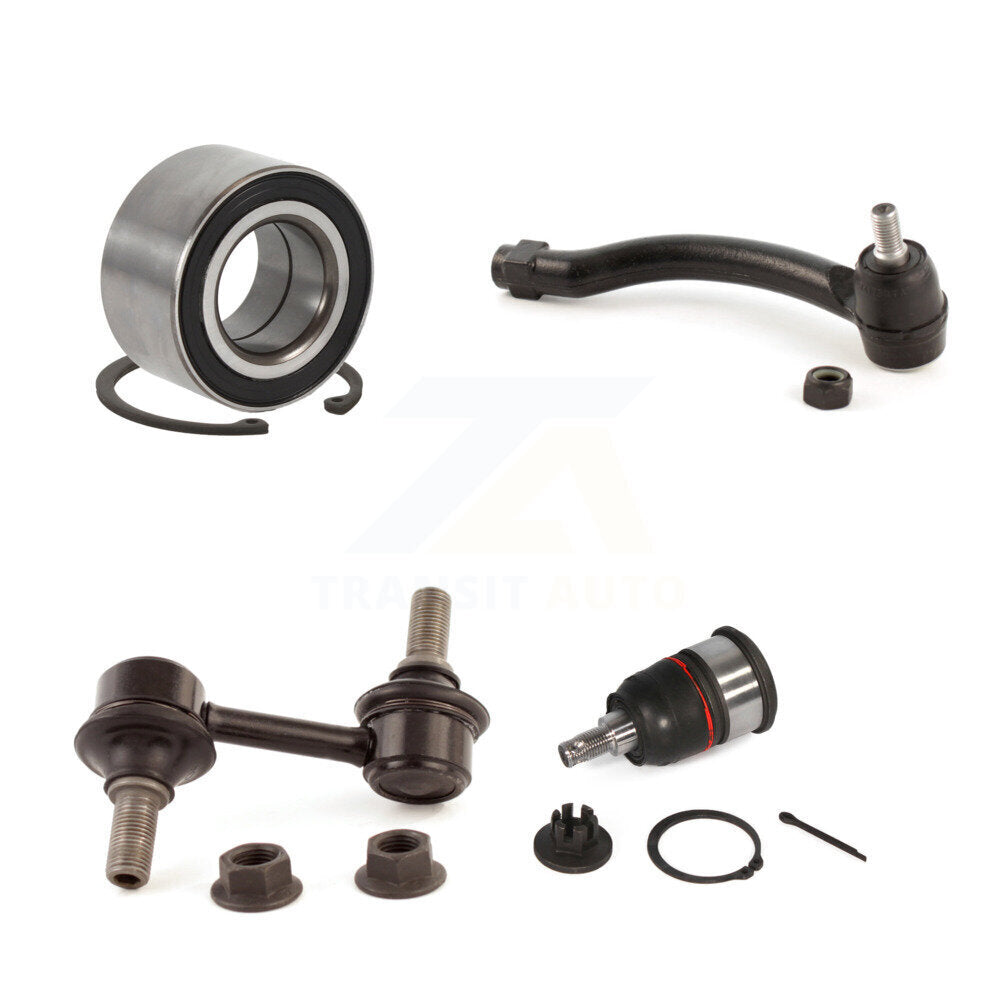 Kit de biellette de direction et de liaison extérieure, roulement avant gauche, Joint à rotule inférieur, pour Acura TL 07-08