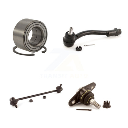 Kit de biellette de direction et de liaison extérieure, roulement avant gauche, Joint à rotule inférieur, pour Hyundai Accent
