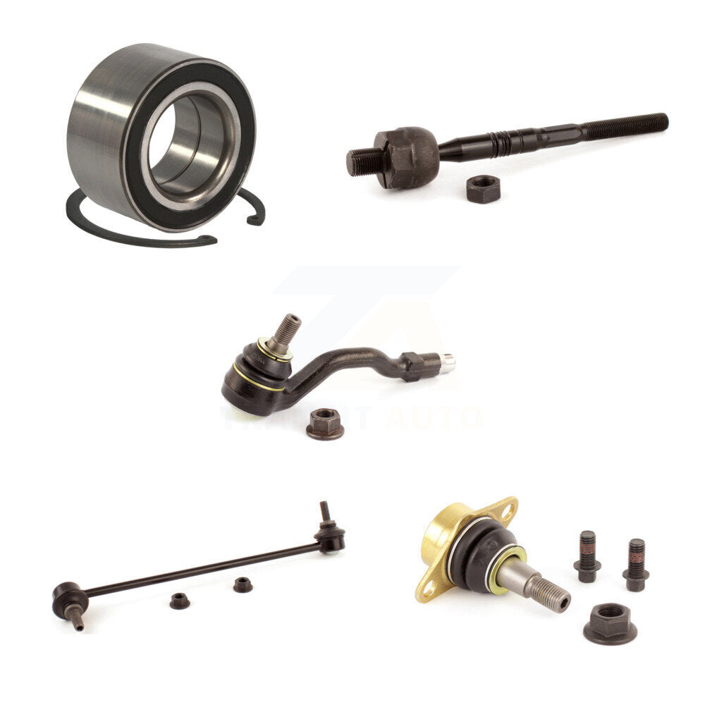 Kit de biellette de direction et de barre stabilisatrice, roulement avant gauche, Joint à rotule inférieur (5 pièces) pour BMW X