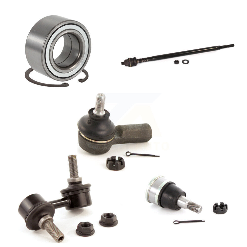 Kit de liaison de biellette de direction, roulement de roue avant gauche, Joint à rotule inférieur (5 pièces) pour Honda CR-V