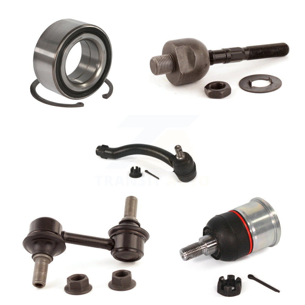 Kit de biellette et de liaison de rotule inférieure de roulement avant gauche (5 pièces) pour Acura TL 09-14