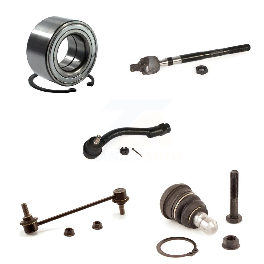 Kit de biellette et de liaison de rotule inférieure de roulement avant gauche (5 pièces) pour Kia Soul 10-11