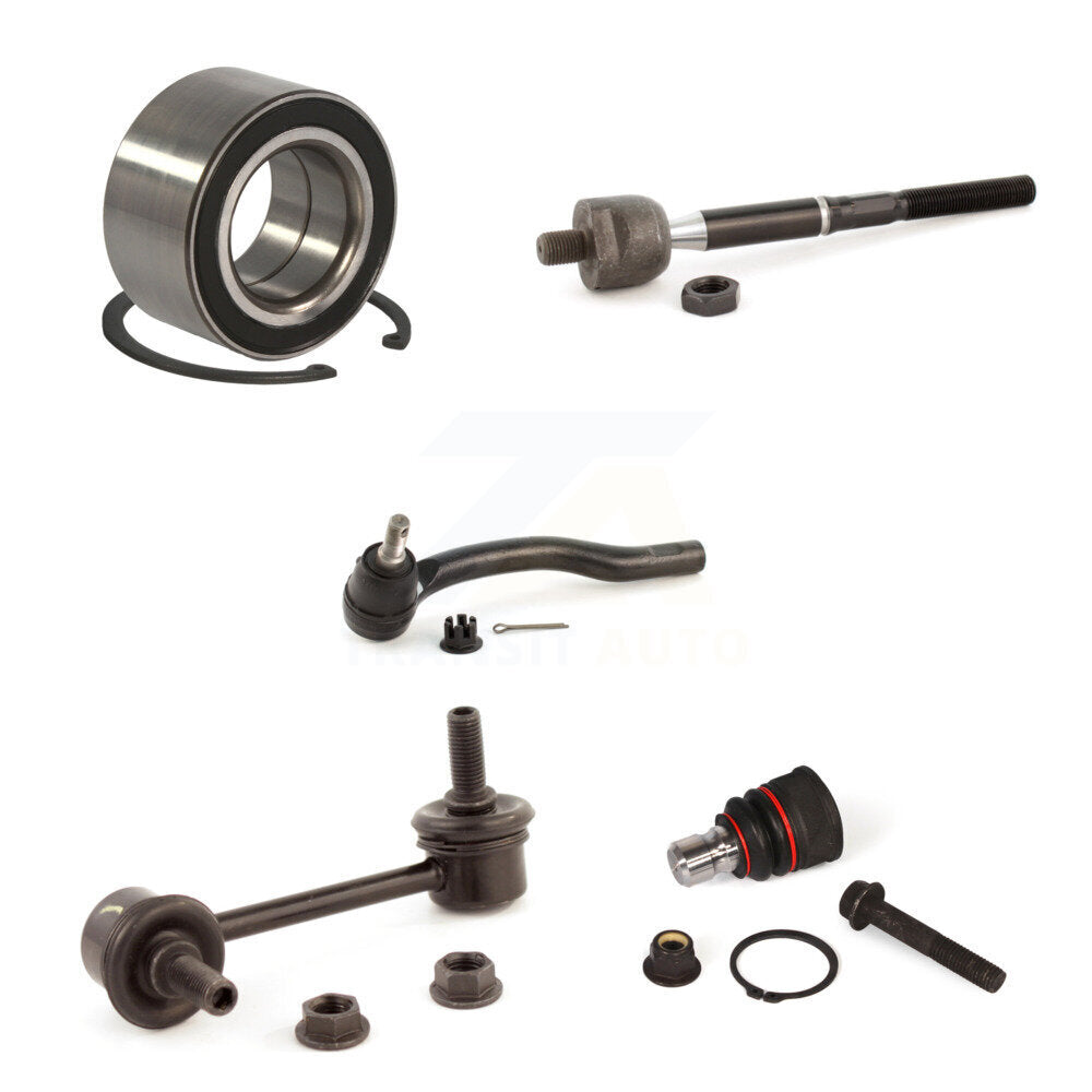 Kit de liaison de biellette de direction, roulement avant gauche, joint à rotule inférieur (5 pièces) pour Mazda CX-7 07-12