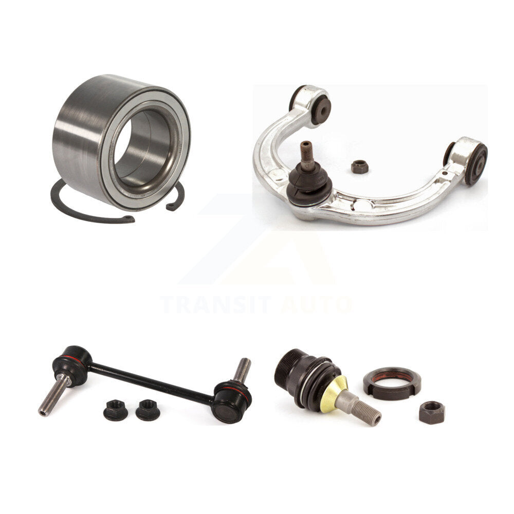 Kit de bras supérieur et de liaison à rotule inférieure, roulement avant gauche, pour Mercedes-Benz GL35