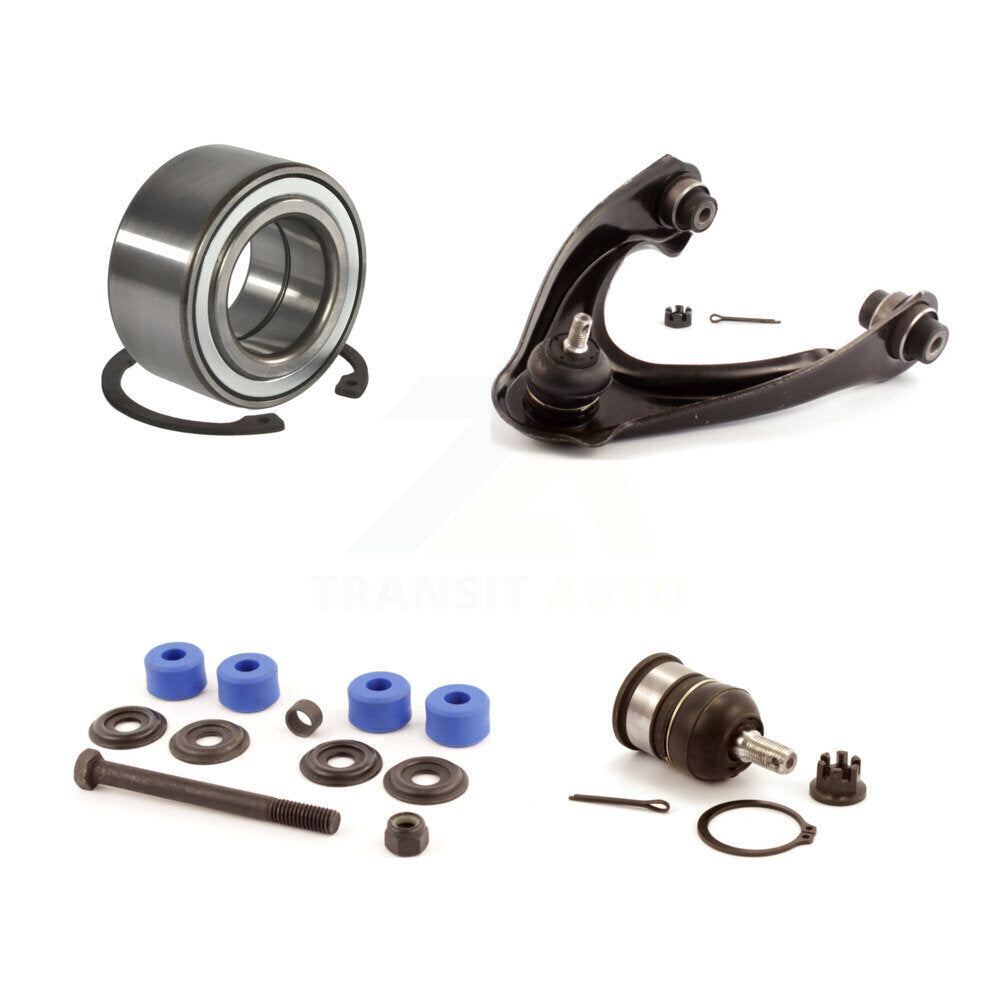 Kit de bras de commande et de liaison supérieur, roulement avant gauche, Joint à rotule inférieur, pour Honda Civi