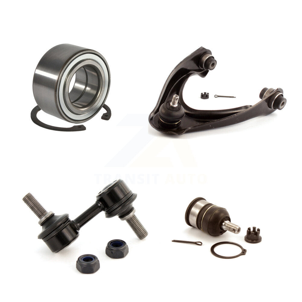 Kit de bras de commande et de liaison supérieur, roulement avant gauche, Joint à rotule inférieur, pour Honda Civi