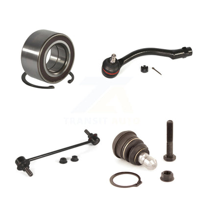 Kit de liaison de barre stabilisatrice de biellette de direction extérieure, roulement avant gauche, Joint à rotule inférieur, pour Kia Rio