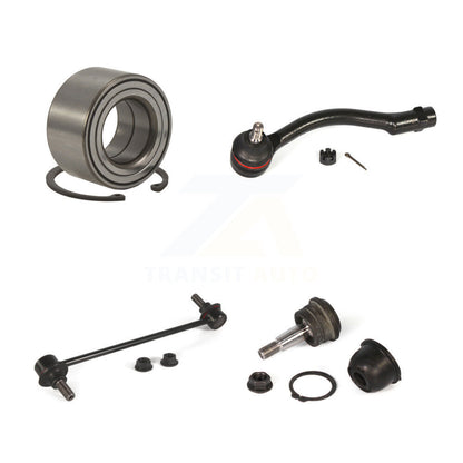 Kit de biellette de direction et de liaison extérieure, roulement avant gauche, Joint à rotule inférieur, pour Hyundai Accent