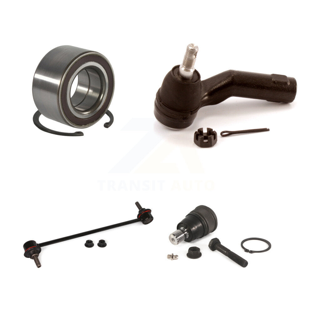 Kit de liaison d'extrémité de biellette de direction extérieure, roulement avant gauche, Joint à rotule inférieur, pour Mazda 3 Spor