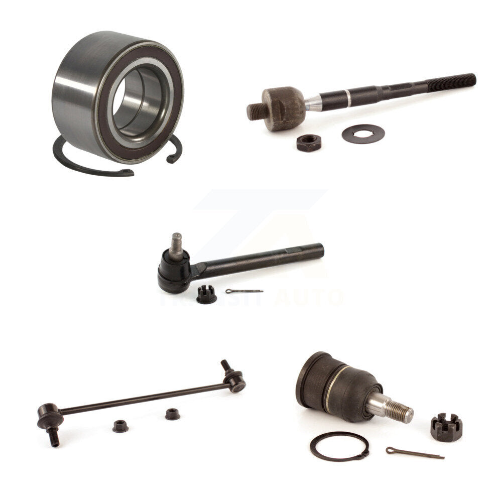 Kit de liaison de barre stabilisatrice de biellette de direction de rotule inférieure de roulement avant (5 pièces) pour Honda Odysse