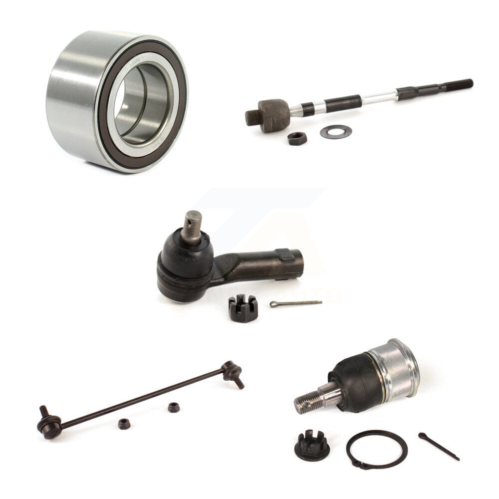Kit de liaison de biellette de direction de rotule inférieure de roulement avant (5 pièces) pour Honda Ridgeline 06-14