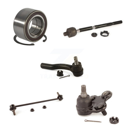 Kit de liaison de biellette de direction de rotule inférieure de roulement avant gauche (5 pièces) pour Honda CR-V 12-16