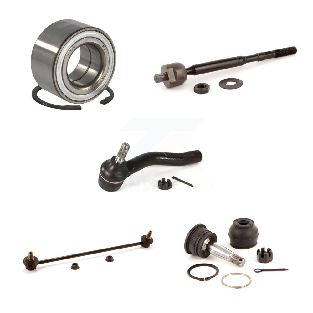 Kit de biellette et de liaison de rotule inférieure de roulement avant gauche (5 pièces) pour Toyota Yaris C