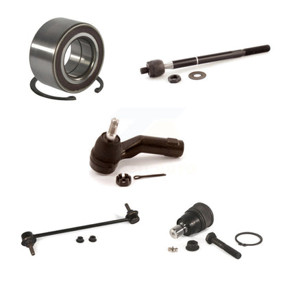 Kit de liaison de barre stabilisatrice de biellette de rotule inférieure de roulement avant gauche (5 pièces) pour Mazda 3