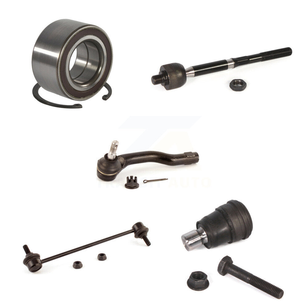 Kit de liaison de biellette de direction, roulement avant gauche, joint à rotule inférieur (5 pièces) pour Mazda 2011 – 2014