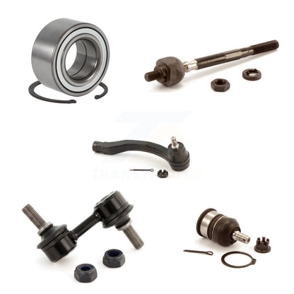 Kit de liaison de biellette de direction de rotule inférieure de roulement avant gauche (5 pièces) pour Honda CR-V 97-01
