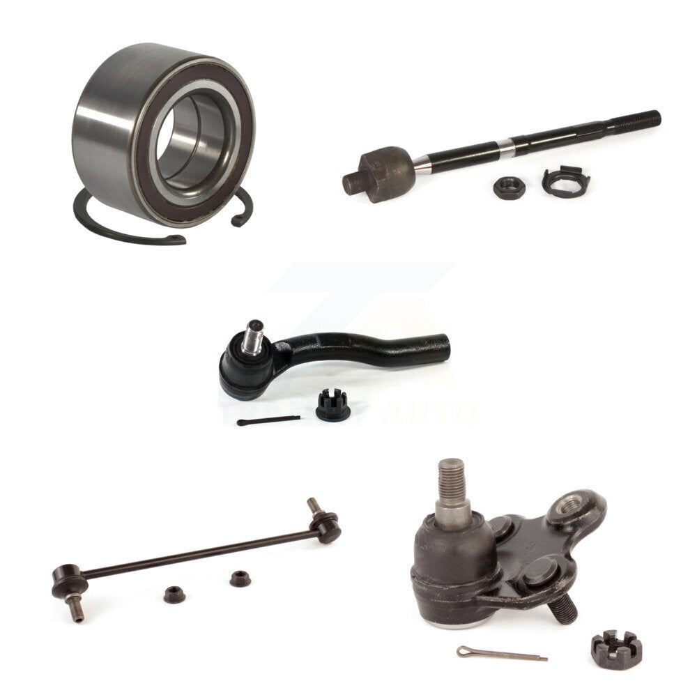 Kit de liaison de biellette de direction de rotule inférieure de roulement avant droit (5 pièces) pour Honda CR-12-16