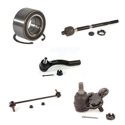 Kit de liaison de biellette de direction de rotule inférieure de roulement avant droit (5 pièces) pour Honda CR-12-16