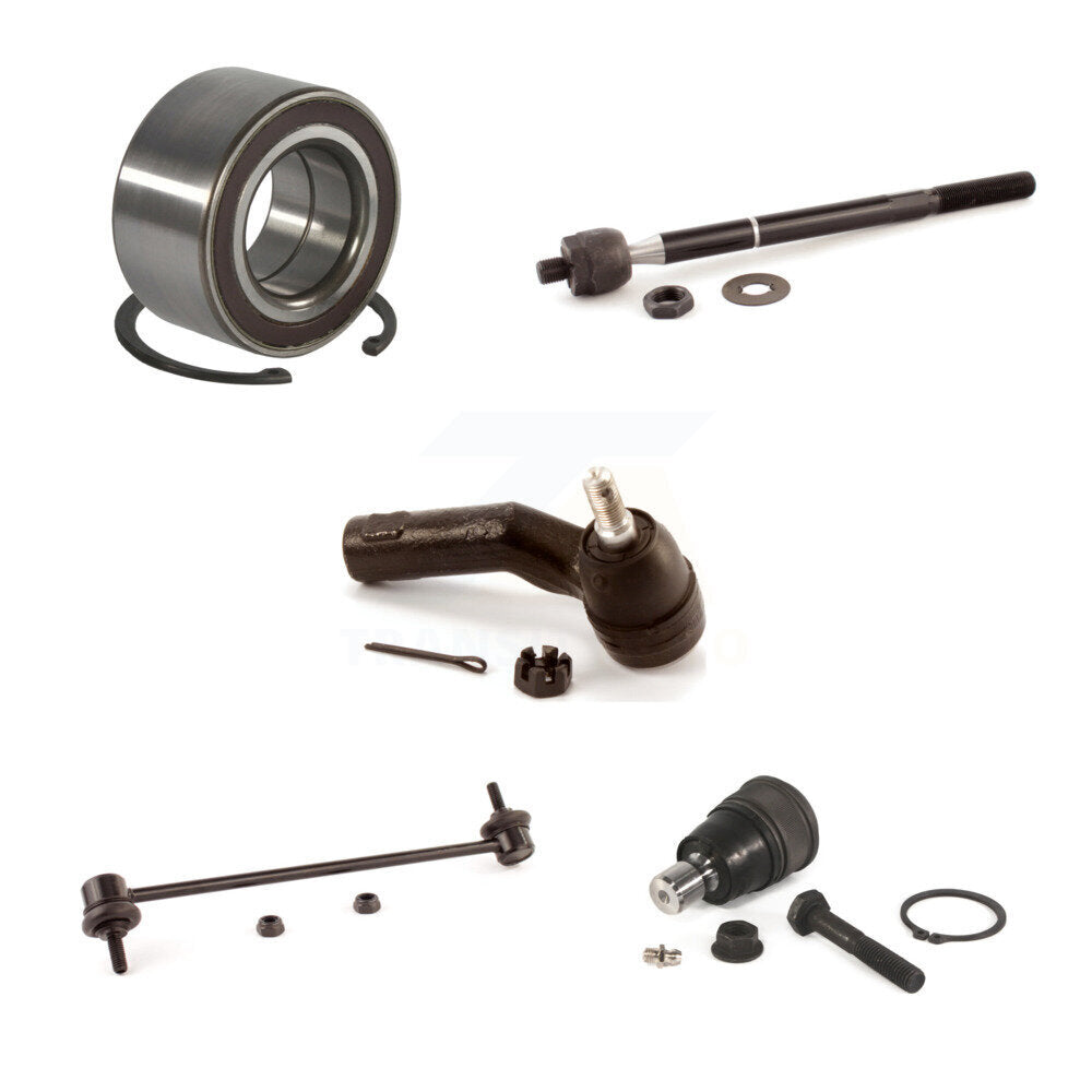 Kit de biellette et de liaison de rotule inférieure de roulement avant droit (5 pièces) pour Mazda 3 Sport
