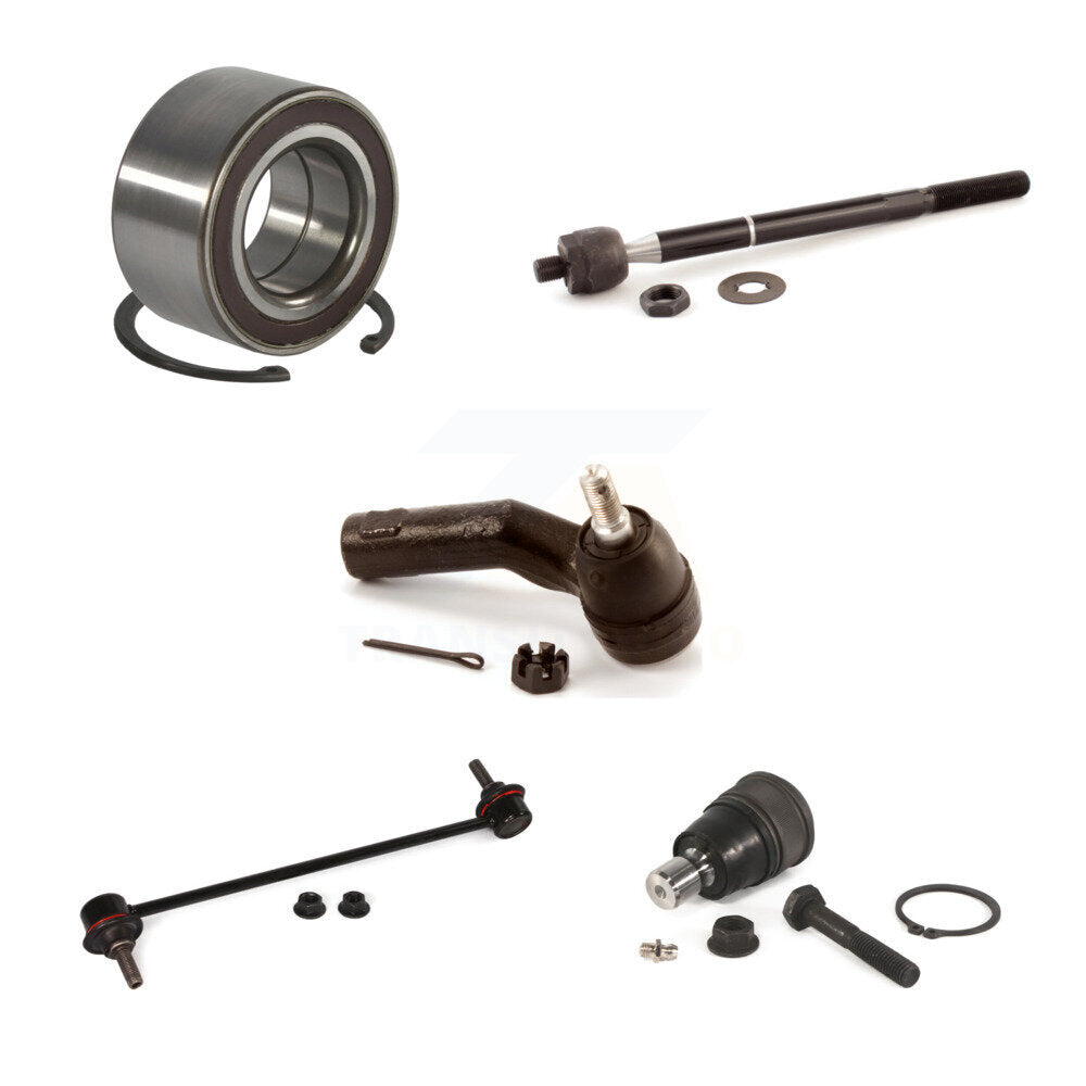 Kit de biellette et de liaison de rotule inférieure de roulement avant droit (5 pièces) pour Mazda 3 Sport