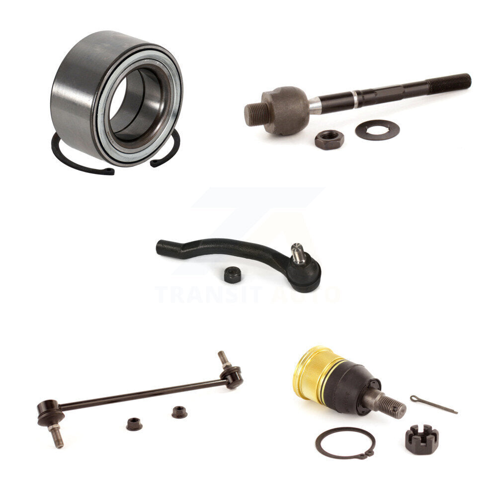 Kit de liaison de biellette de direction, roulement avant droit, rotule inférieure (5 pièces) pour Honda Pilot MDX