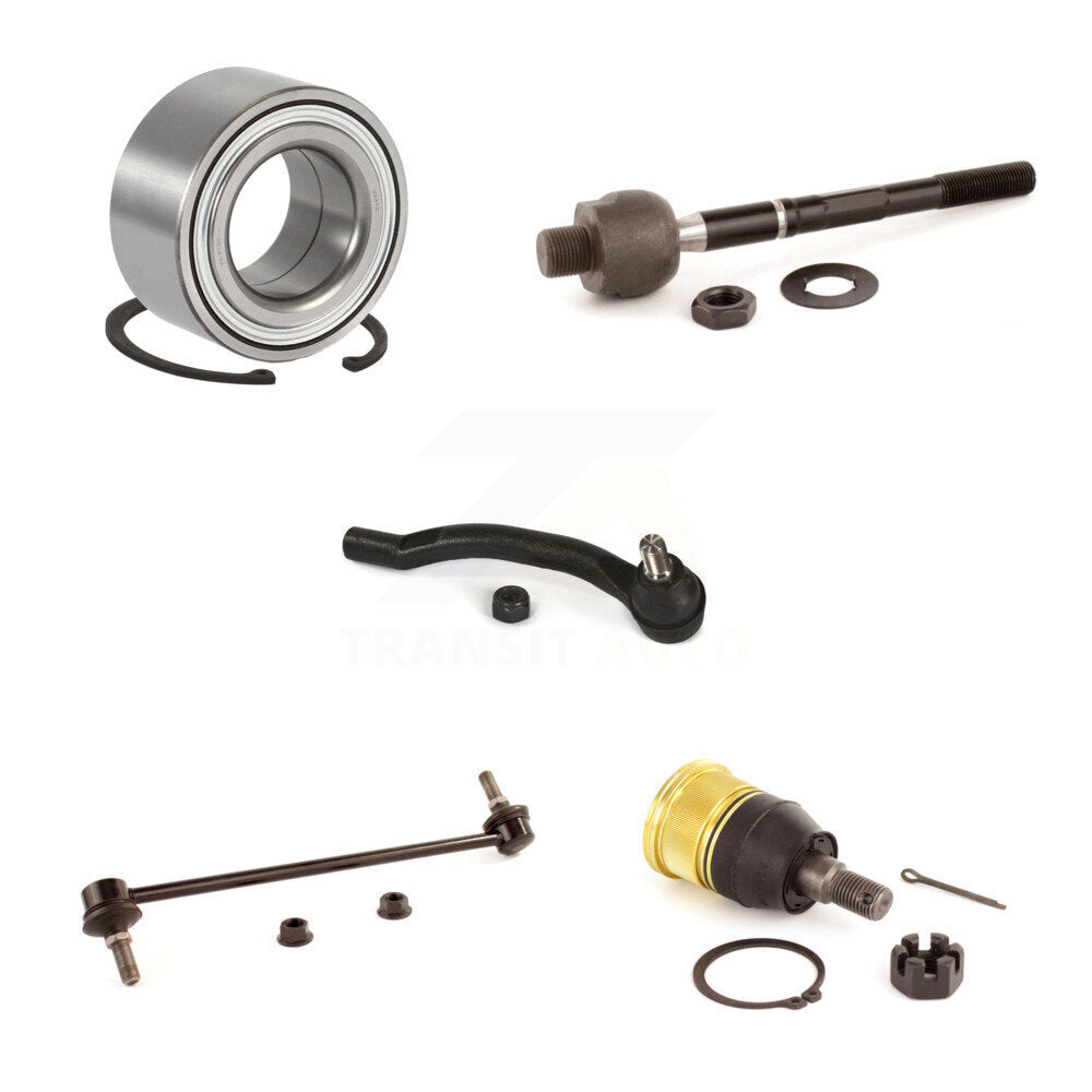 Kit de liaison de biellette de direction, roulement avant droit, rotule inférieure (5 pièces) pour Honda Pilot MDX