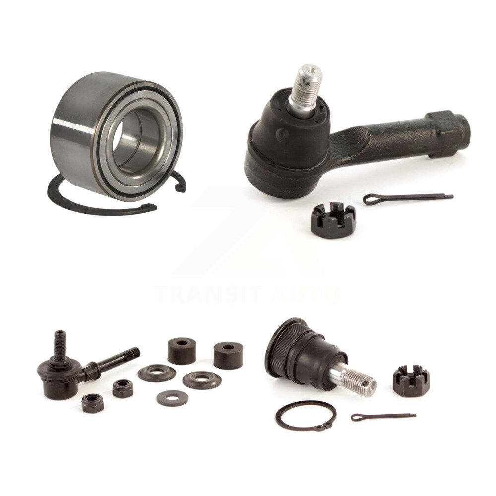 Kit de biellette de direction et de liaison extérieure de rotule inférieure de roulement avant pour Nissan Sentra 00-06