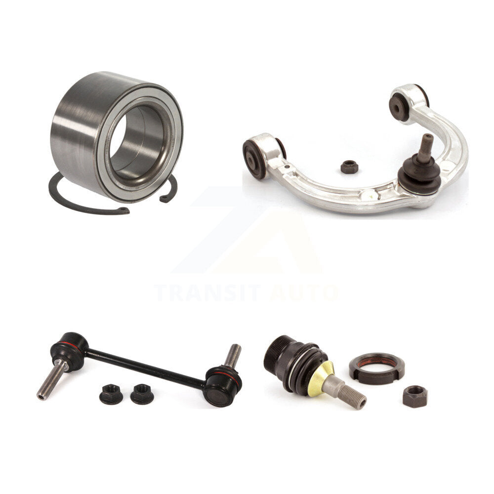 Kit de liaison de bras supérieur de rotule inférieure de roulement avant droit pour Mercedes-Benz GL350