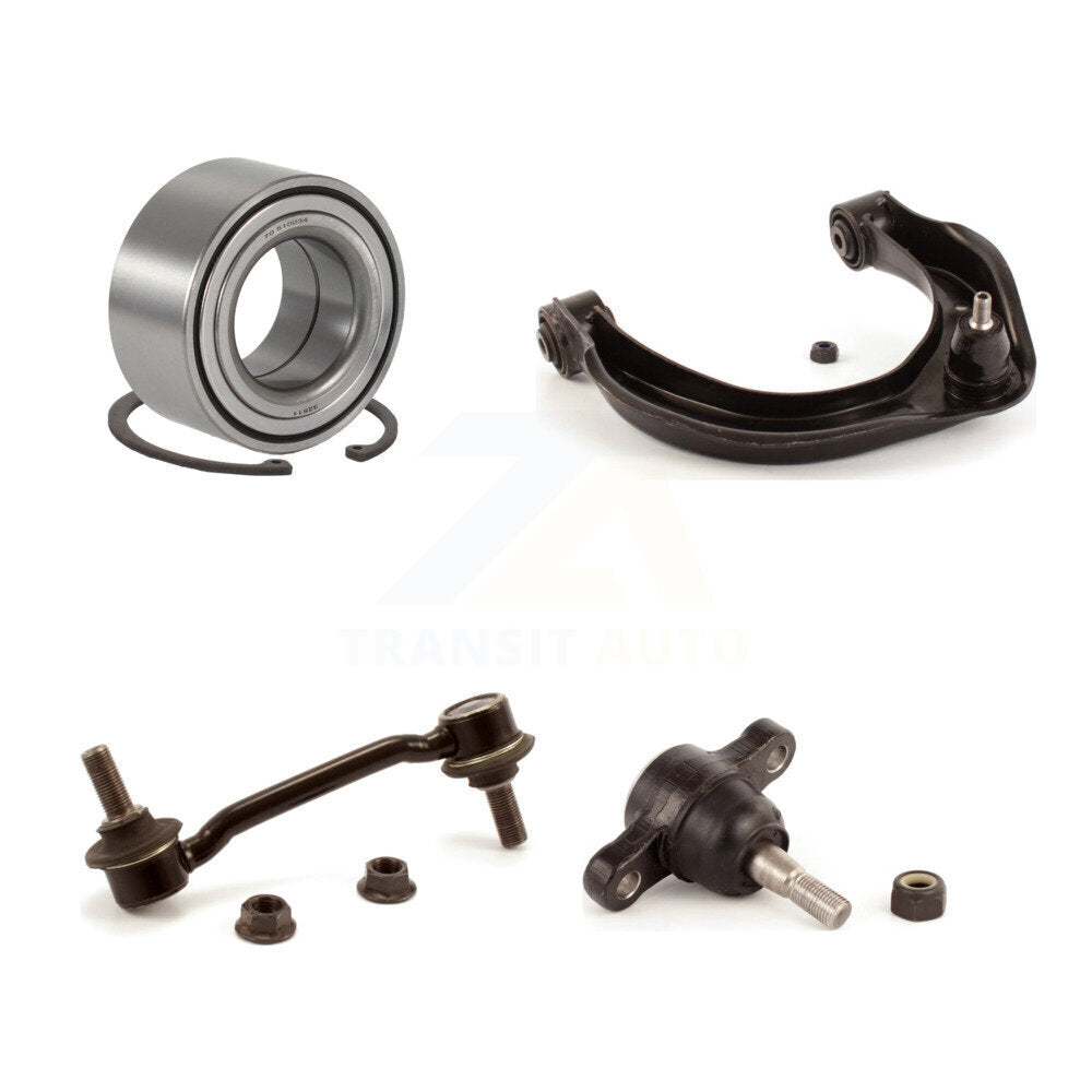 Kit de liaison de bras supérieur de rotule inférieure de roulement avant droit pour Hyundai Sonat 06-10