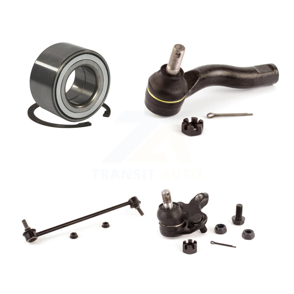 Kit de liaison d'extrémité de biellette de direction extérieure, roulement avant droit, Joint à rotule inférieur, pour Toyota RAV4