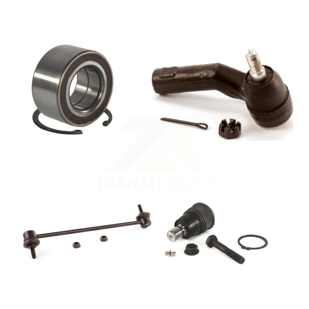 Kit de biellette de direction et de liaison extérieure, roulement avant droit, rotule inférieure, pour Mazda 3 Sport