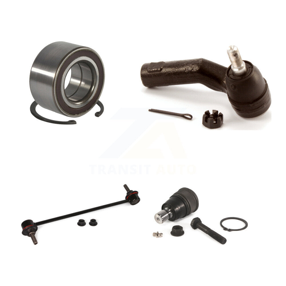 Kit de biellette de direction et de liaison extérieure, roulement avant droit, rotule inférieure, pour Mazda 3 Sport