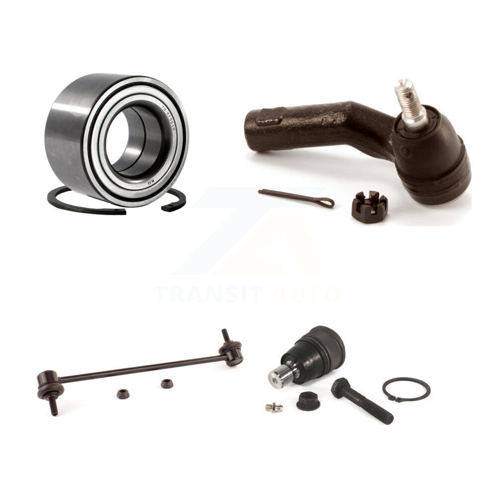 Kit de liaison de barre stabilisatrice de biellette de direction extérieure de rotule inférieure de roulement avant droit pour Mazda