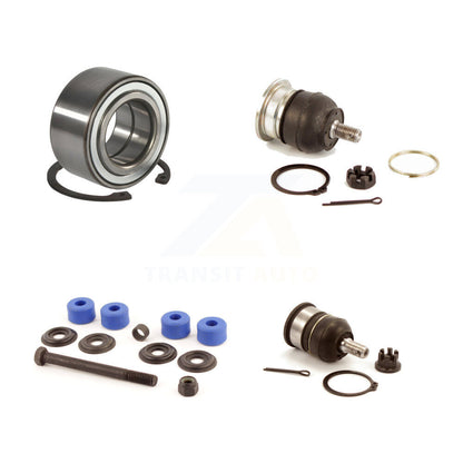Kit de roulement de roue avant, joint à rotule inférieur supérieur et barre stabilisatrice, pour Acura Integr