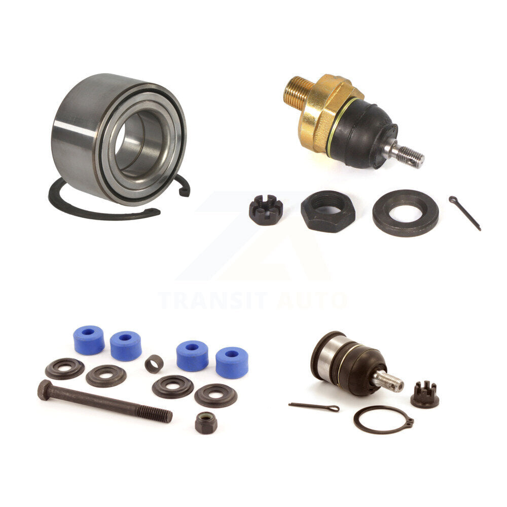 Kit de rotule supérieure et inférieure de roulement de roue avant et de liaison de barre stabilisatrice pour Honda Civi