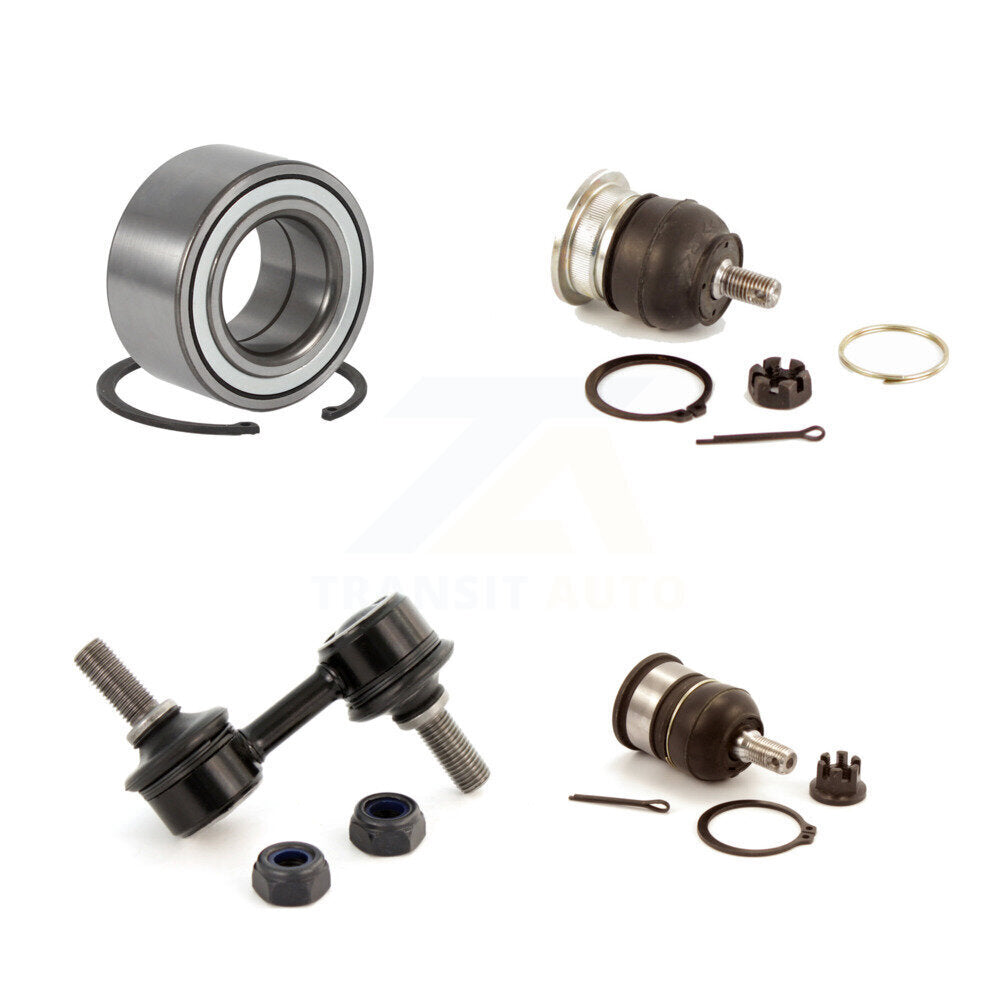 Kit de liaison de barre stabilisatrice, roulement avant supérieur et inférieur, pour Honda CR-V 1997 – 2001
