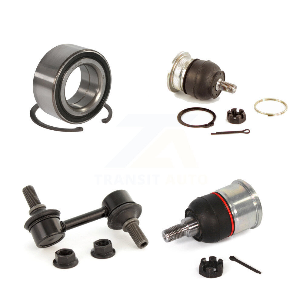 Kit de liaison de rotule supérieure et inférieure, roulement de roue avant droit, pour Acura T 2009 – 2014