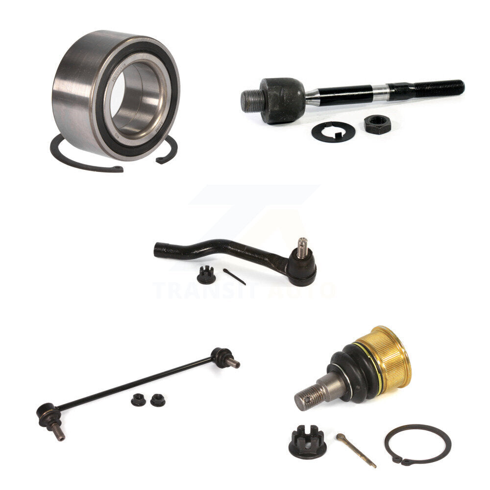 Kit de liaison de biellette de direction, roulement avant droit, rotule inférieure (5 pièces) pour Honda Accord TL