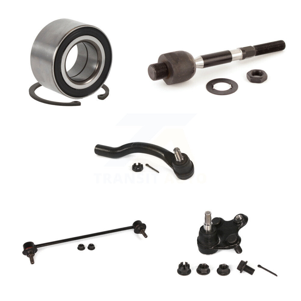 Kit de liaison de biellette de direction, roulement avant droit, rotule inférieure (5 pièces) pour Honda Civic ILX