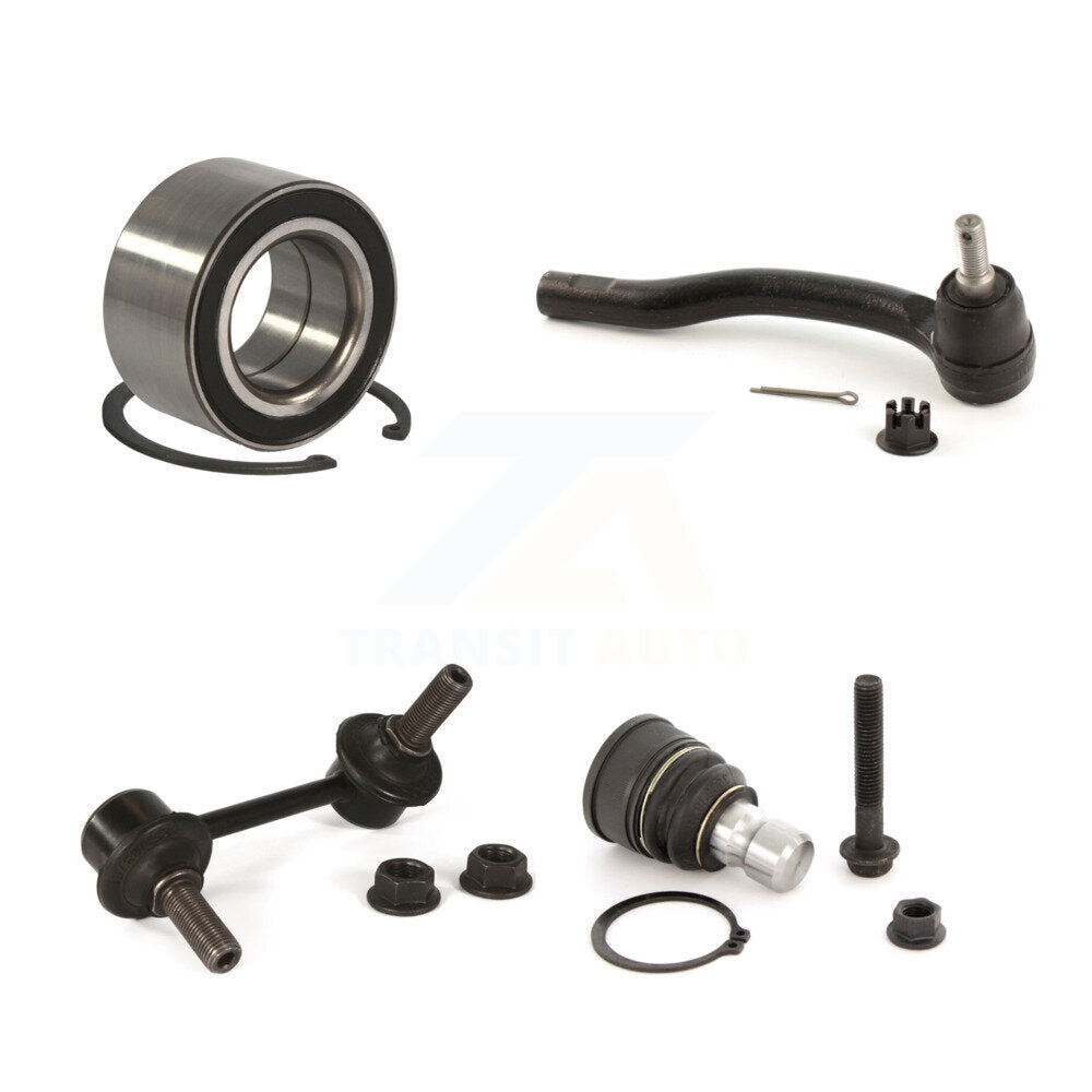 Kit de liaison de biellette de direction extérieure, roulement avant droit, Joint à rotule inférieur, pour Mazda CX-07-15