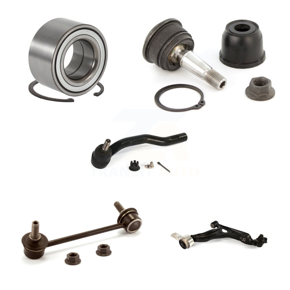 Kit de liaison de biellette de direction extérieure, roulement avant gauche, bras inférieur, rotule supérieure, pour Mazda