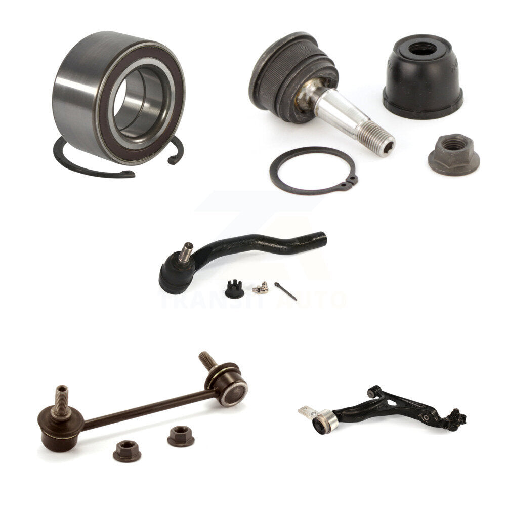 Kit de liaison de biellette de direction extérieure, roulement avant gauche, bras inférieur, rotule supérieure, pour Mazda