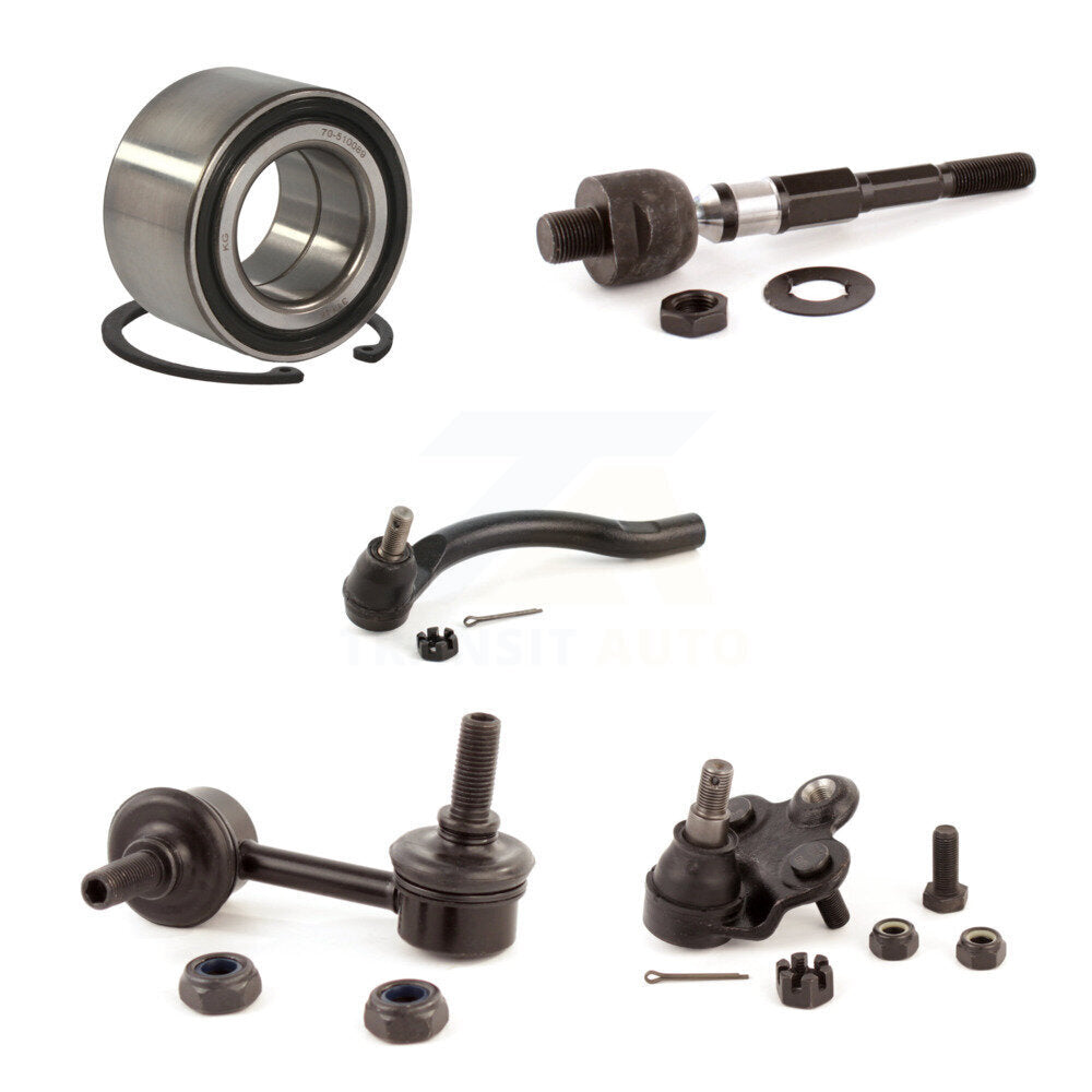 Kit de liaison de biellette de direction, roulement avant gauche, Joint à rotule inférieur (5 pièces) pour Honda Civic 1,8 l