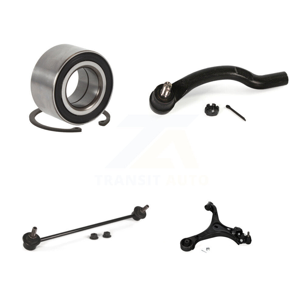 Kit de liaison de biellette de direction extérieure, bras de commande inférieur, roulement avant gauche, pour Honda Civic ILX