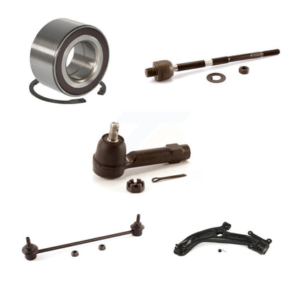 Kit de liaison de biellette de direction de bras de commande inférieur de roulement avant gauche (5 pièces) pour Honda Fit 07-08