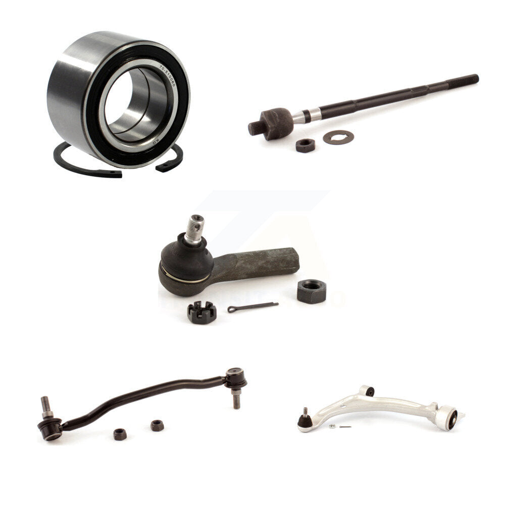 Kit de liaison de biellette de direction de bras inférieur de roulement avant gauche (5 pièces) pour Nissan Altima 2005 – 2006