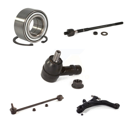 Kit de liaison de biellette de direction, roulement avant gauche, bras de commande inférieur (5 pièces) pour Hyundai Tiburon